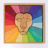 Building Set Rainbow Lion by Grimms New in 2020