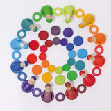 12 Rainbow Friends by Grimms Dragonflytoys 