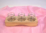 Sedulus Artisan Paint Jar Holder with 3 jars, Dragonfly Toys