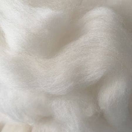 Golden Fleece Undyed Natural Carded Wool Fleece - 250g Bag