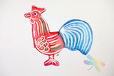 Rooster Large - Mooncake Festival Lanterns, Dragonfly Toys 