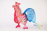 Rooster Large - Mooncake Festival Lanterns, Dragonfly Toys 