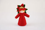 Ambrosius Poinsettia Fairy Doll, Dragonfly Toys 