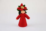 Ambrosius Poinsettia Fairy Doll, Dragonfly Toys 