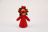 Ambrosius Poinsettia Fairy Doll, Dragonfly Toys 