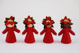 Ambrosius Poinsettia Fairy Doll, Dragonfly Toys 