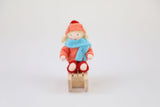 Ambrosius Girl on Sled, Dragonfly Toys 