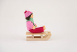 Ambrosius Girl on Sled, Dragonfly Toys 