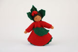 Ambrosius Holly Fairy Doll Hanging, Dragonfly Toys 