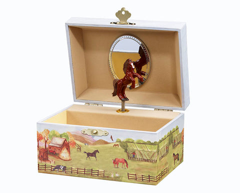 Enchantmints Country Horse Musical Treasure Boxes Dragonfly Toys 