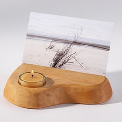 Card Holder With Glass Candle Holder, dragonflytoys