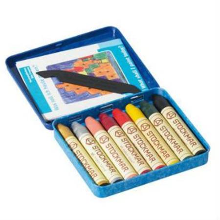 Stockmar Wax Stick Supplementary Set Crayons with Gold and Silver