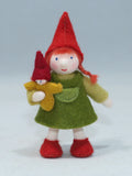 Ambrosius Dwarf Little Girl with Doll Dragonfly Toys 