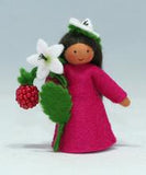 Ambrosius Raspberry Flower Fairy Doll Dragonfly Toys