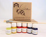 Apiscor Watercolour Paint 6 Primary Colours in Box, Dragonfly Toys 