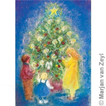 Around the Christmas Tree Card, Dragonflytoys