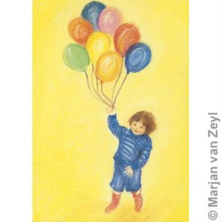 Postcards Balloons by Marjan Van Zeyl, Dragonflytoys 