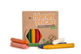 Honey Sticks Original Beeswax Chunky Crayons Set of 8 Sticks