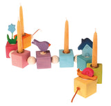 Grimms Rainbow Birthday Cubes, Dragonflytoys