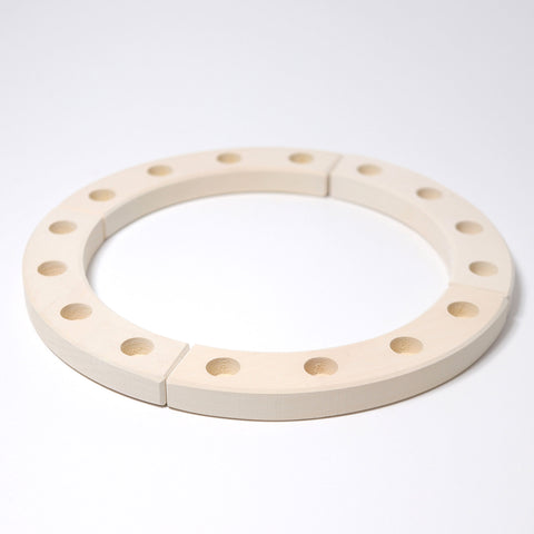 Birthday Ring - 12 hole White, Dragonflytoys