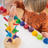 Grimms Sorting Helper Rainbow Dragonflytoys 
