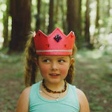 Silk Crowns Pink Rainbow by Sarah Silks, Dragonflytoys