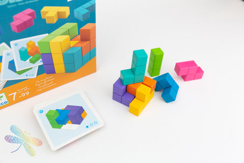 Cubissimo Board Game by Djeco – Dragonfly Toys