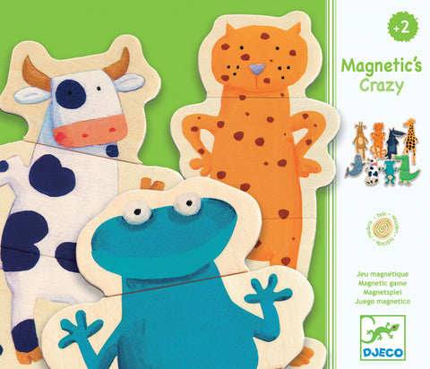 Magnetic's crazy animals, dragonfly toys