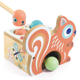 Baby Nut Wooden Tap Tap Game, Dragonfly Toys 
