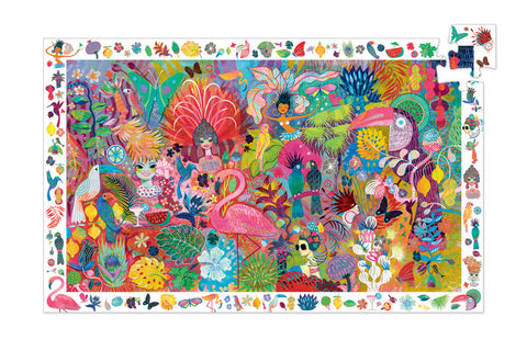 Rio Carnival Observation Puzzle (200 Pieces) by Djeco,dragonflytoys