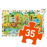 Jungle 35 Pieces Observation Puzzle by Djeco