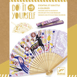 Do it Yourself Woodland Beauty Fan and Case by Djeco, Dragonfly Toys 