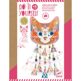 Do it Yourself Kitty Windchimes Kit by Djeco, Dragonfly Toys 