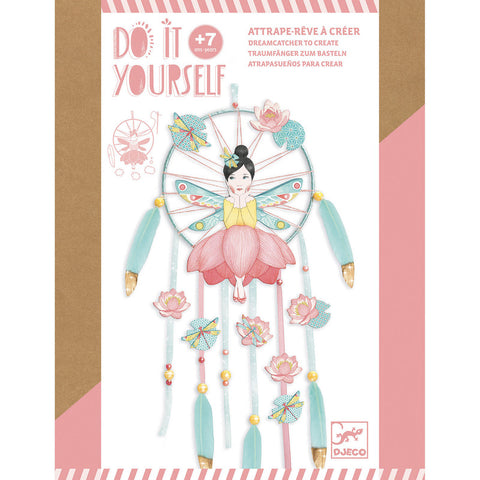 DJ7963 - Do It Yourself Lotus Fairy Dreamcatcher by Djeco Dragonfly Toys 
