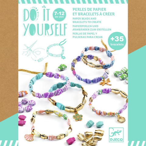 Do It Yourself Chic and Golden Bracelets Djeco Kit