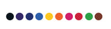 10 Felt Tip Brush Pens by Djeco