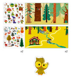 Magical Forest Stickers Set, Dragonflytoys 
