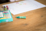 Multicoloured Flower Crayons by Djeco, Dragonfly Toys 