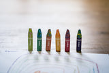 Multicoloured Flower Crayons by Djeco, Dragonfly Toys 