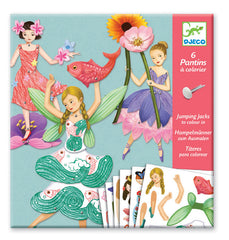 Djeco Paper Puppet Fairies