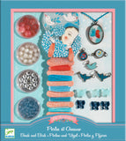 Beads, Pearls and Bird Kit by Djeco, Dragonflytoys