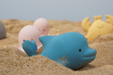 My First Tikiri Ocean Buddies Rubber Bath Toy, Rattle Toy, Teether - Whale Dragonfly Toys 