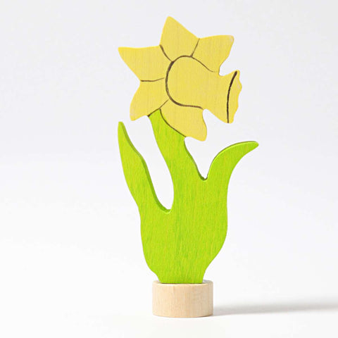 Grimms Birthday and Advent Ring Decoration - Daffodil Flower, Dragonfly Toys 