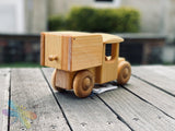 Big Delivery Van, debresk, wooden toy, made in sweden, dragonfly toys