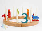 Grimms Birthday Ring 16 Hole, Dragonfly toys