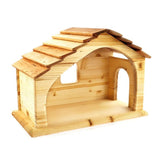Small Nativity Stable Barn by Drei Blatter