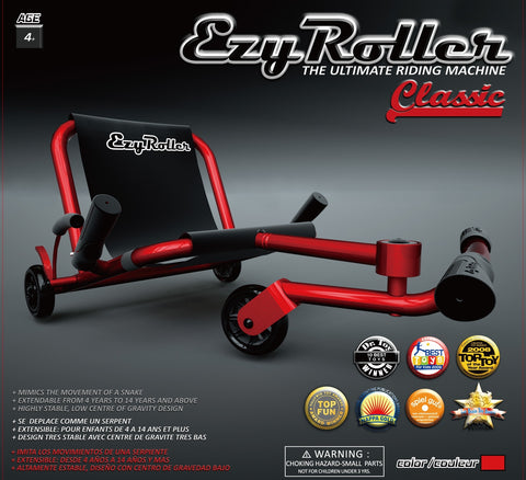 Blue EZY ROLLER Classic 3 Wheel Ride On Ultimate Riding Machine EzyRoller