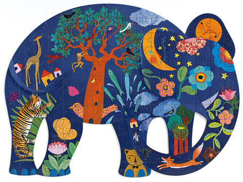 Djeco Puzzle Elephant Puzzle (150 Pieces)