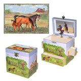 Horse Ranch Music Box by Enchantmints,Dragonflytoys 