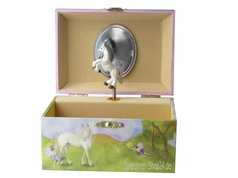 Small Fairy Horse Musical Treasure Box by Enchantmints, Dragonflytoys 